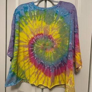 Tie-Dye Long Sleeve Top | Relaxed Fit | Washed, Never Worn